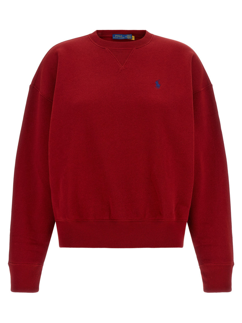 Red Logo Sweatshirt 1