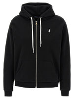 Black Logo Hood Sweatshirt 1