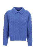 Sky Blue Knitted Sweater 1