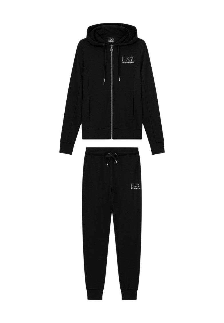 Black Logo Tracksuit 2