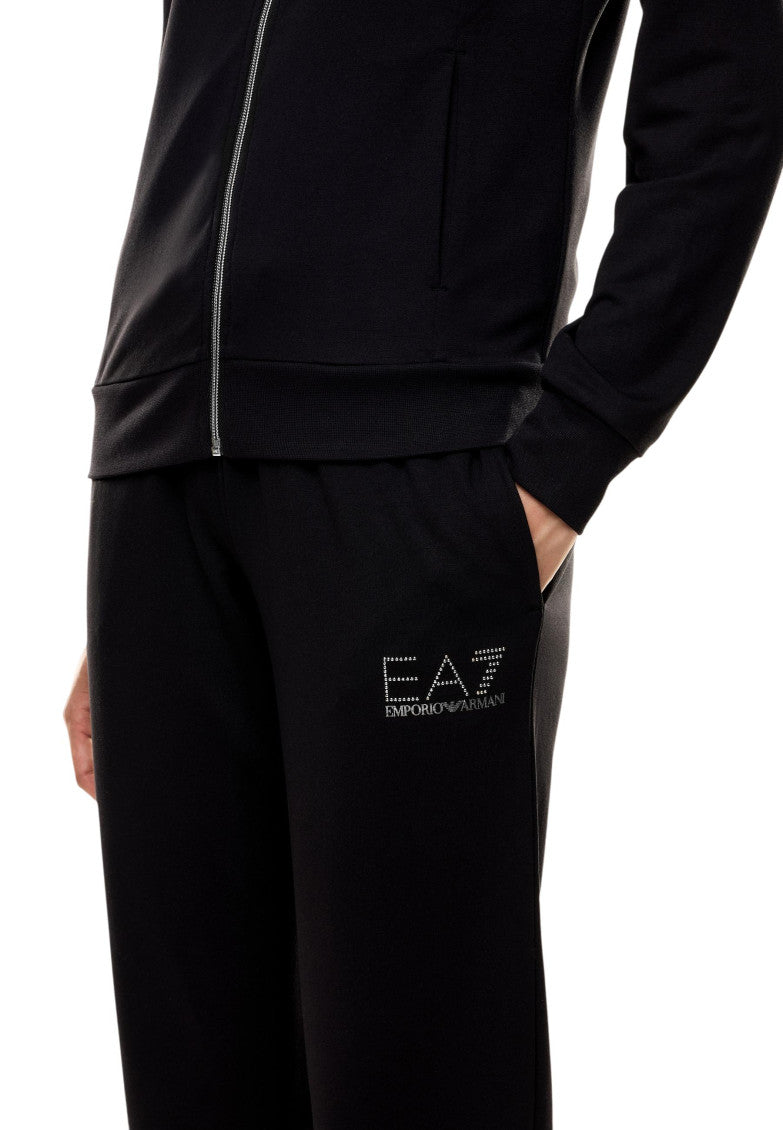 Black Logo Tracksuit 5