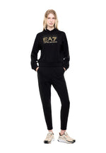 Black Cotton Logo Activewear 1