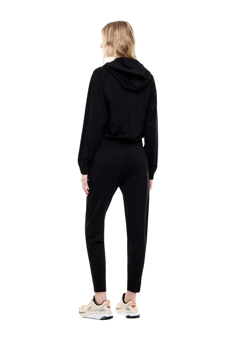 Black Cotton Logo Activewear 2