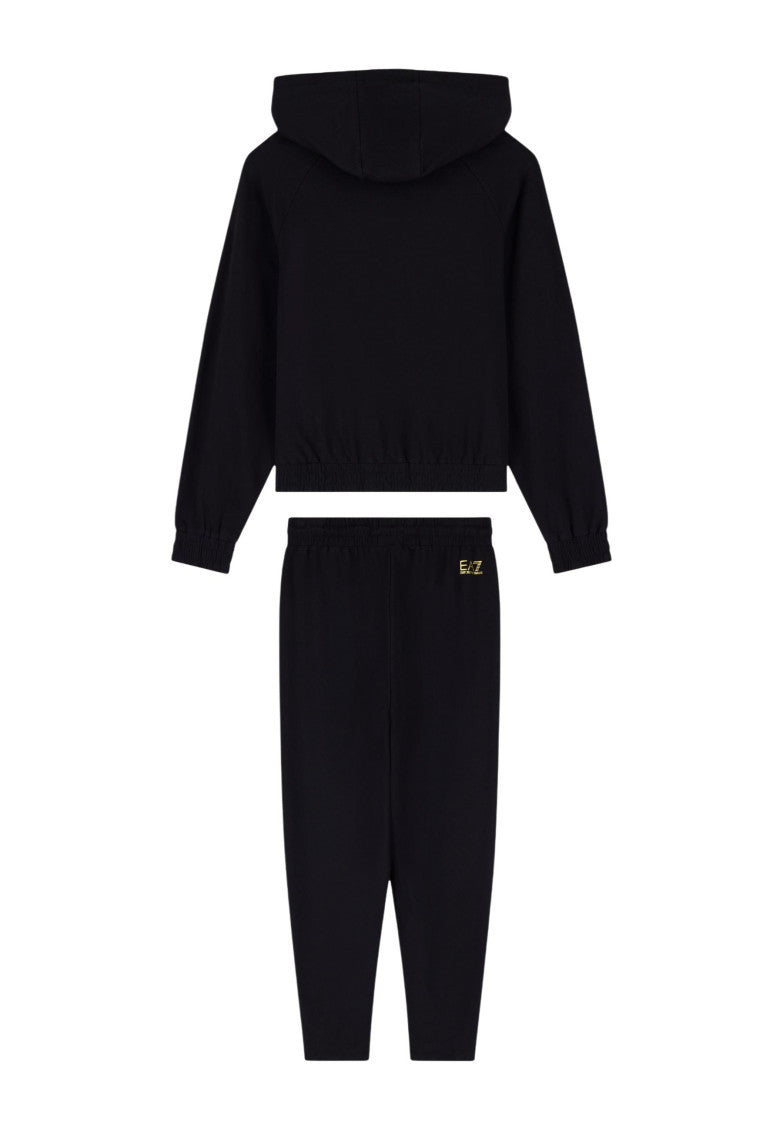 Black Cotton Logo Activewear 5