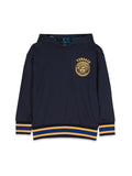 Boys Blue Logo Hoodie 1
