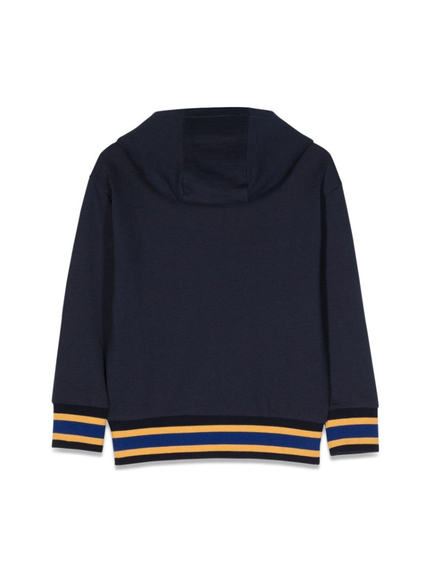 Boys Blue Logo Hoodie 2