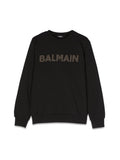 Boys Black Logo Sweatshirt 1