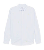 Light Blue Embroidered Shirt 1