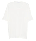 White Round Neck T-Shirt 1