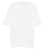 White Round Neck T-Shirt 1