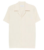 Beige Regular Solid Shirt 1