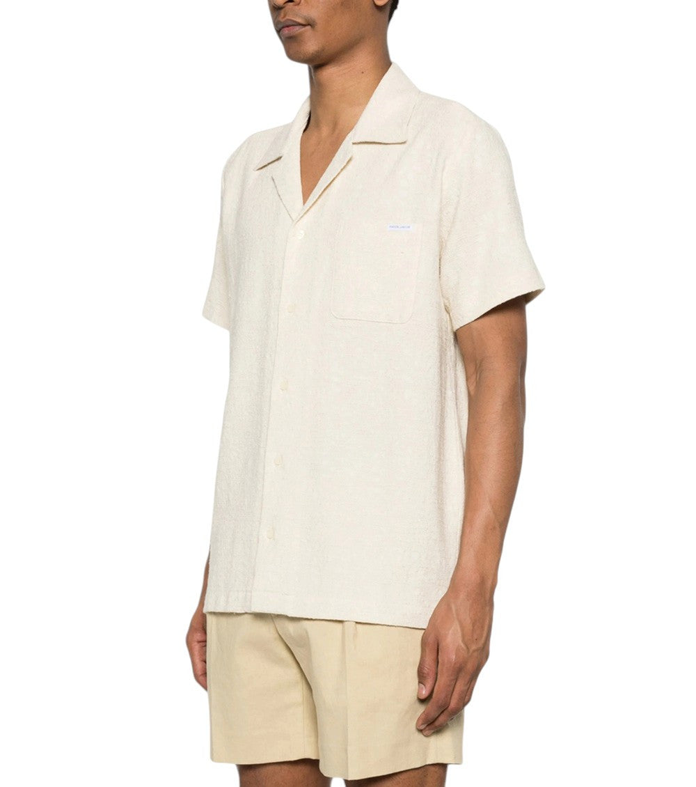 Beige Regular Solid Shirt 2