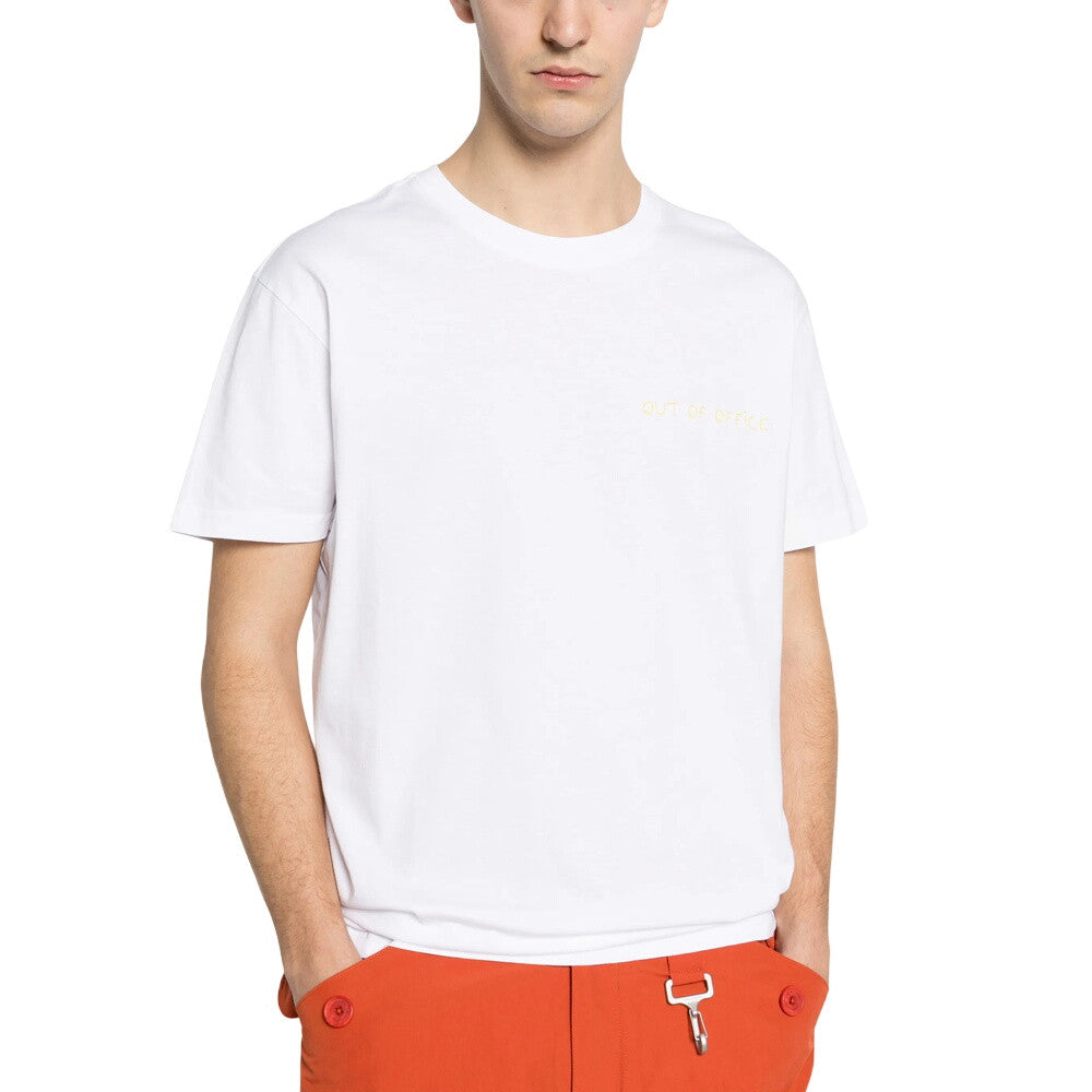 White Crew Neck T-Shirt 1