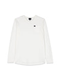 Boys White Cotton T-Shirt 1