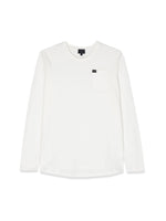 Boys White Cotton T-Shirt 1