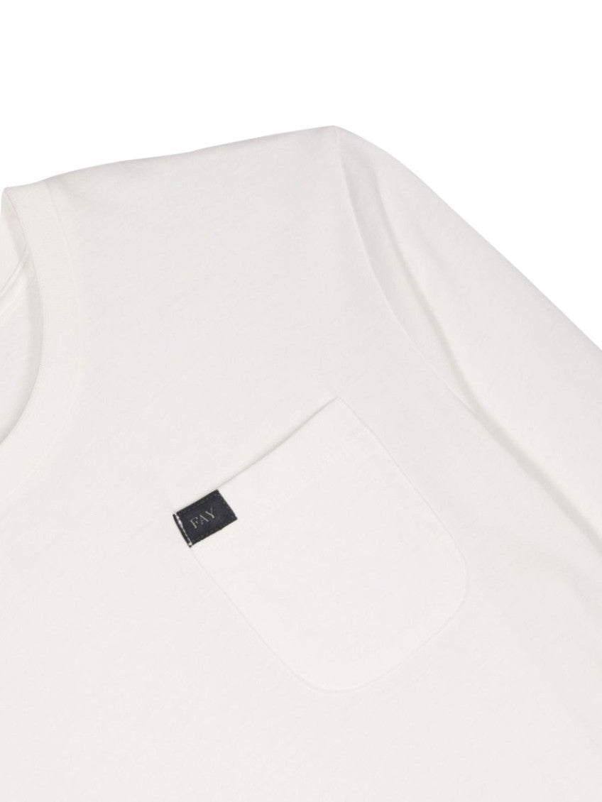 Boys White Cotton T-Shirt 2