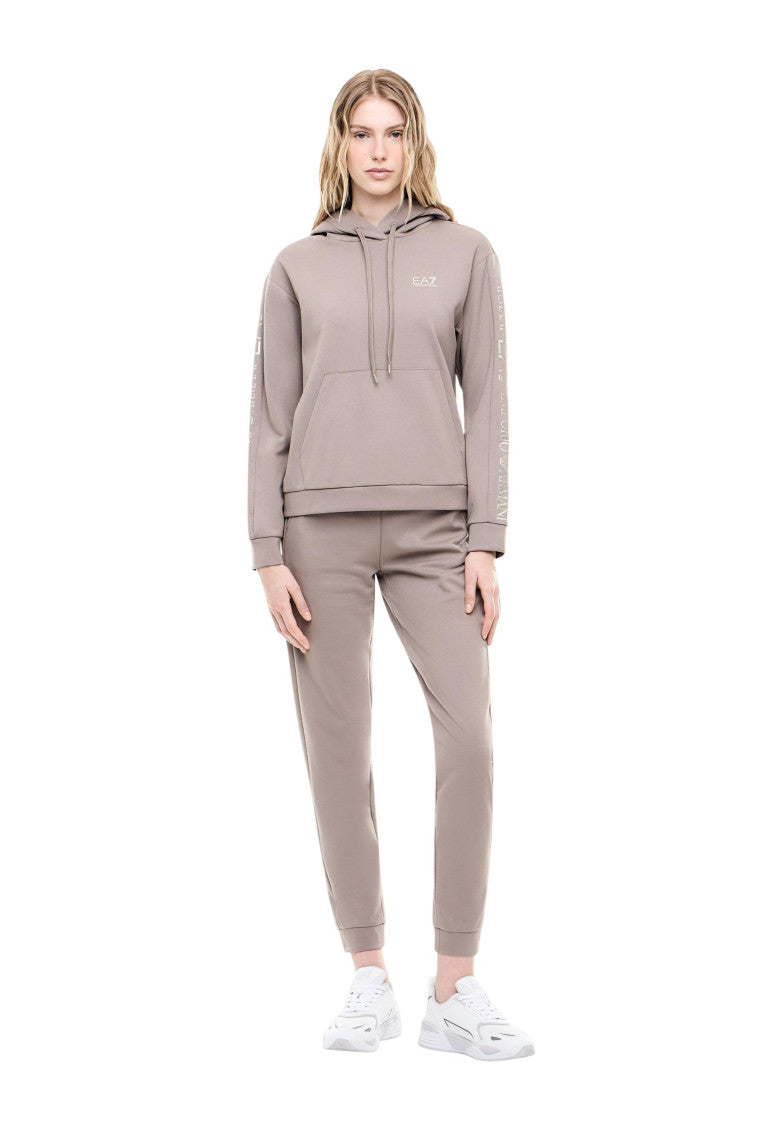 Taupe Logo Tracksuit 1