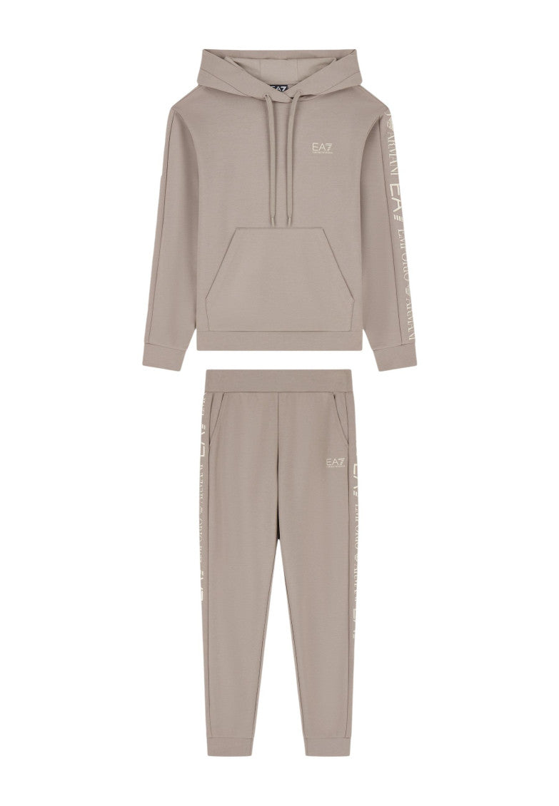 Taupe Logo Tracksuit 2
