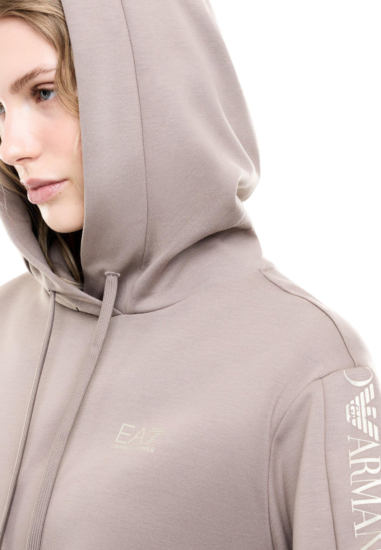 Taupe Logo Tracksuit 4