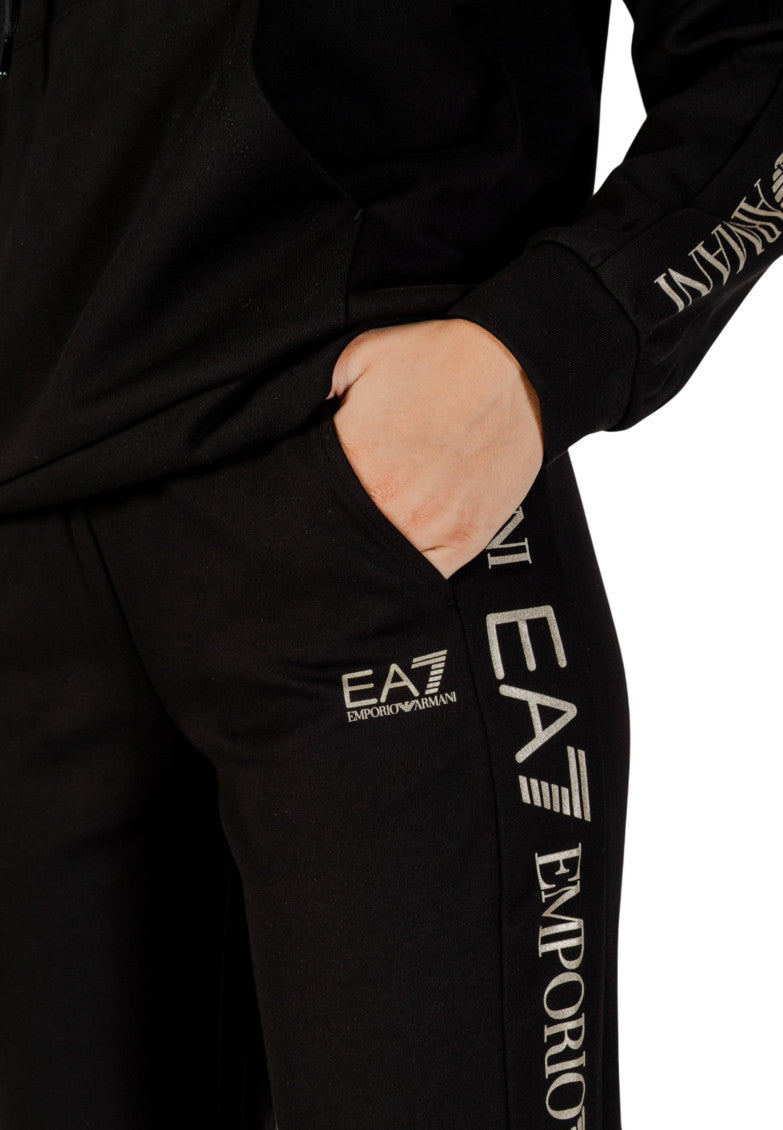 Black Logo Tracksuit 5