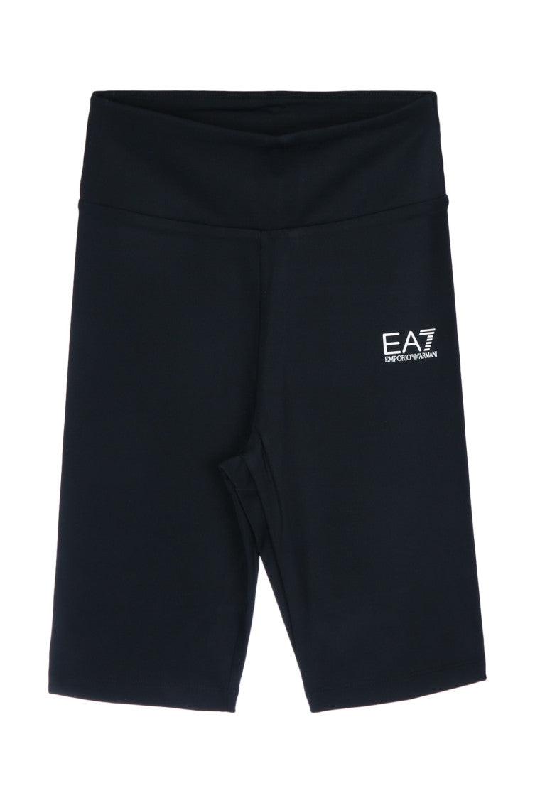 Black Logo Shorts 1
