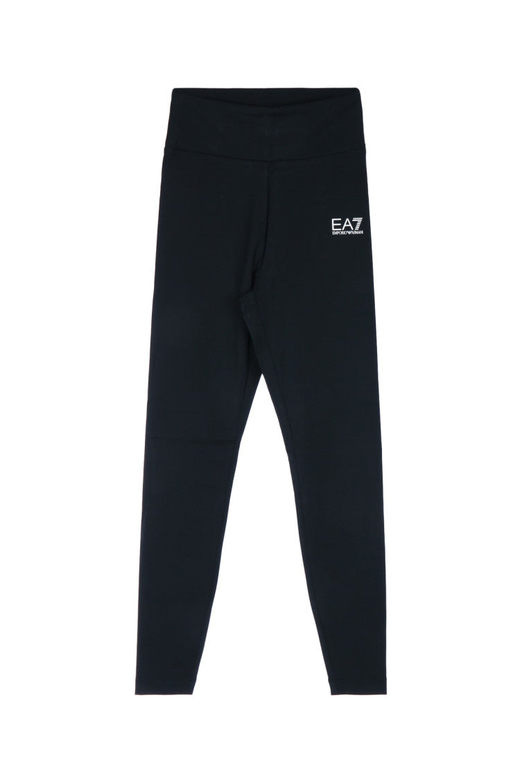 Black Skinny Elasticated Pants 1