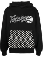 Black Graphic Print Hoodie 1