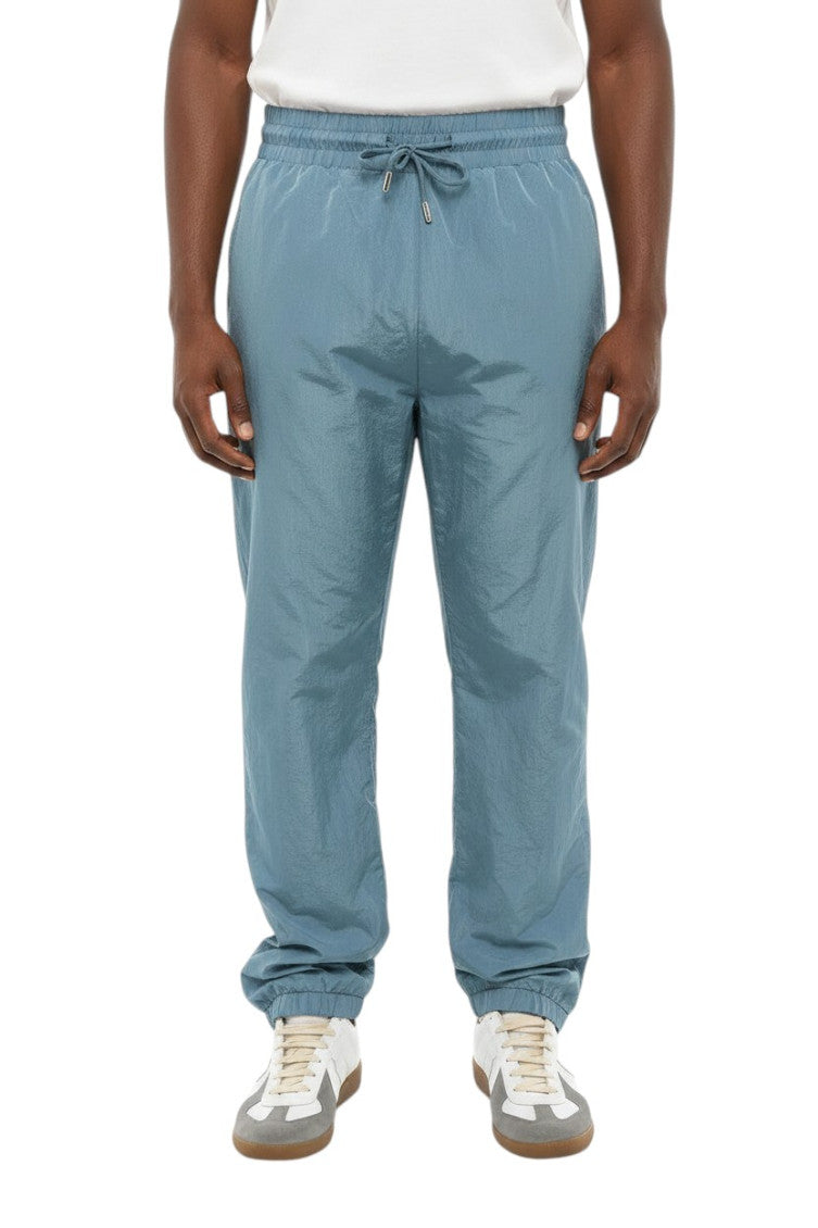 Blue Drawstring Track Pants 1