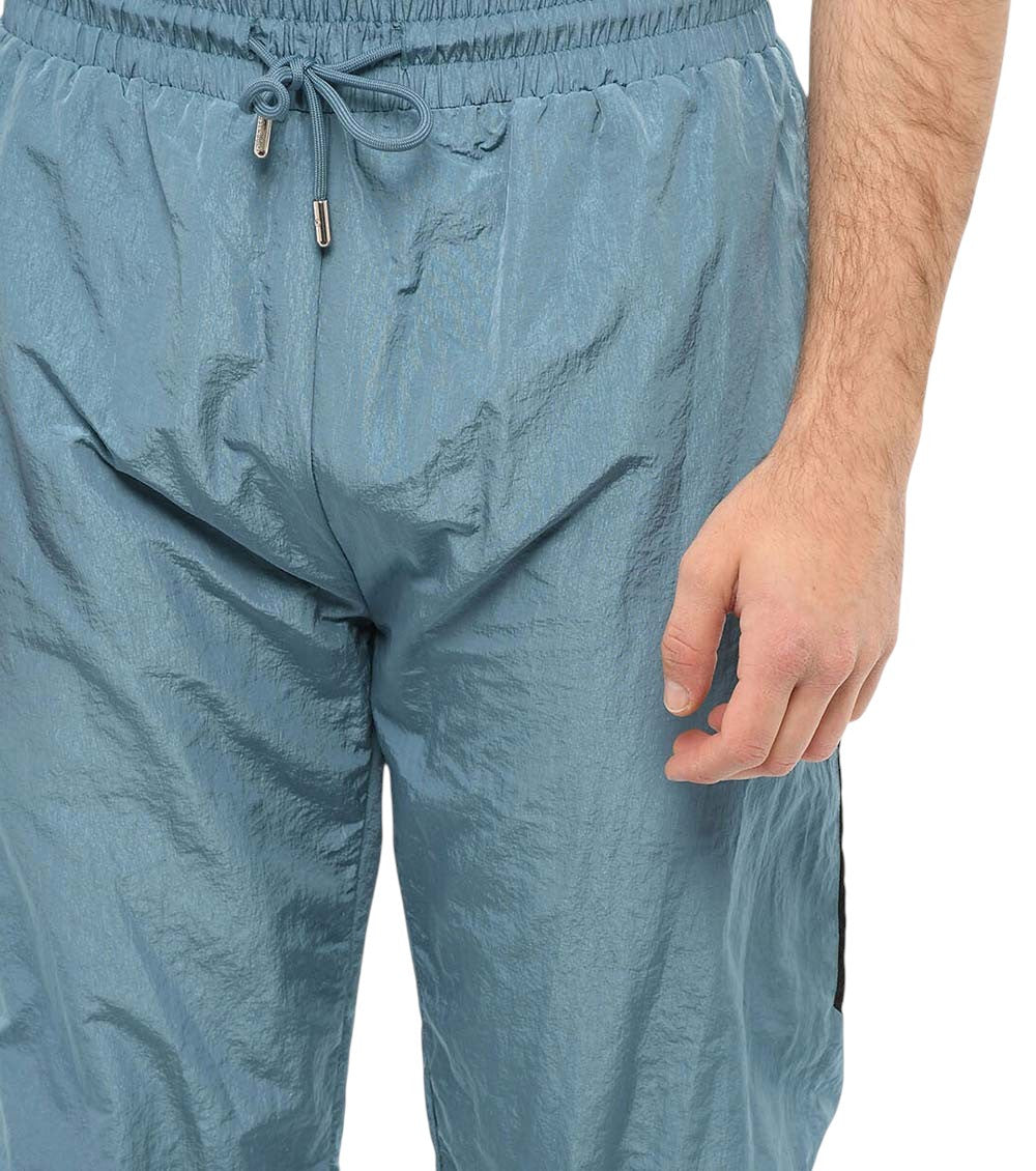 Blue Drawstring Track Pants 3