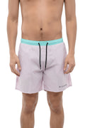 Pink Drawstring Swim Shorts 1