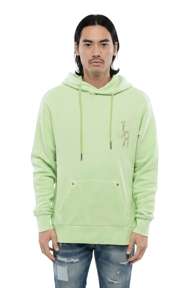 Green Regular Logo Hoodie 1