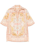 Beige Wylie Printed Tunic 1