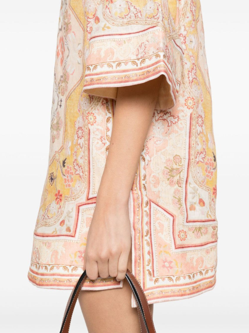 Beige Wylie Printed Tunic 2