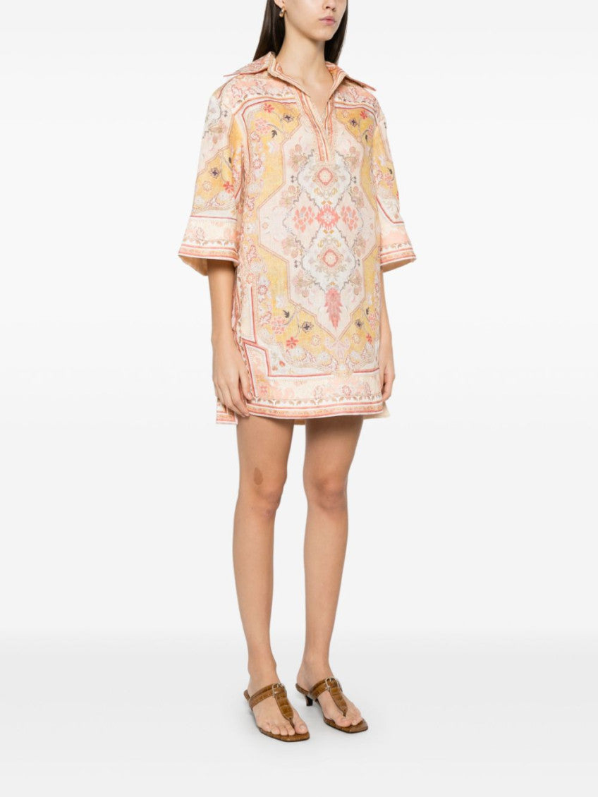 Beige Wylie Printed Tunic 3