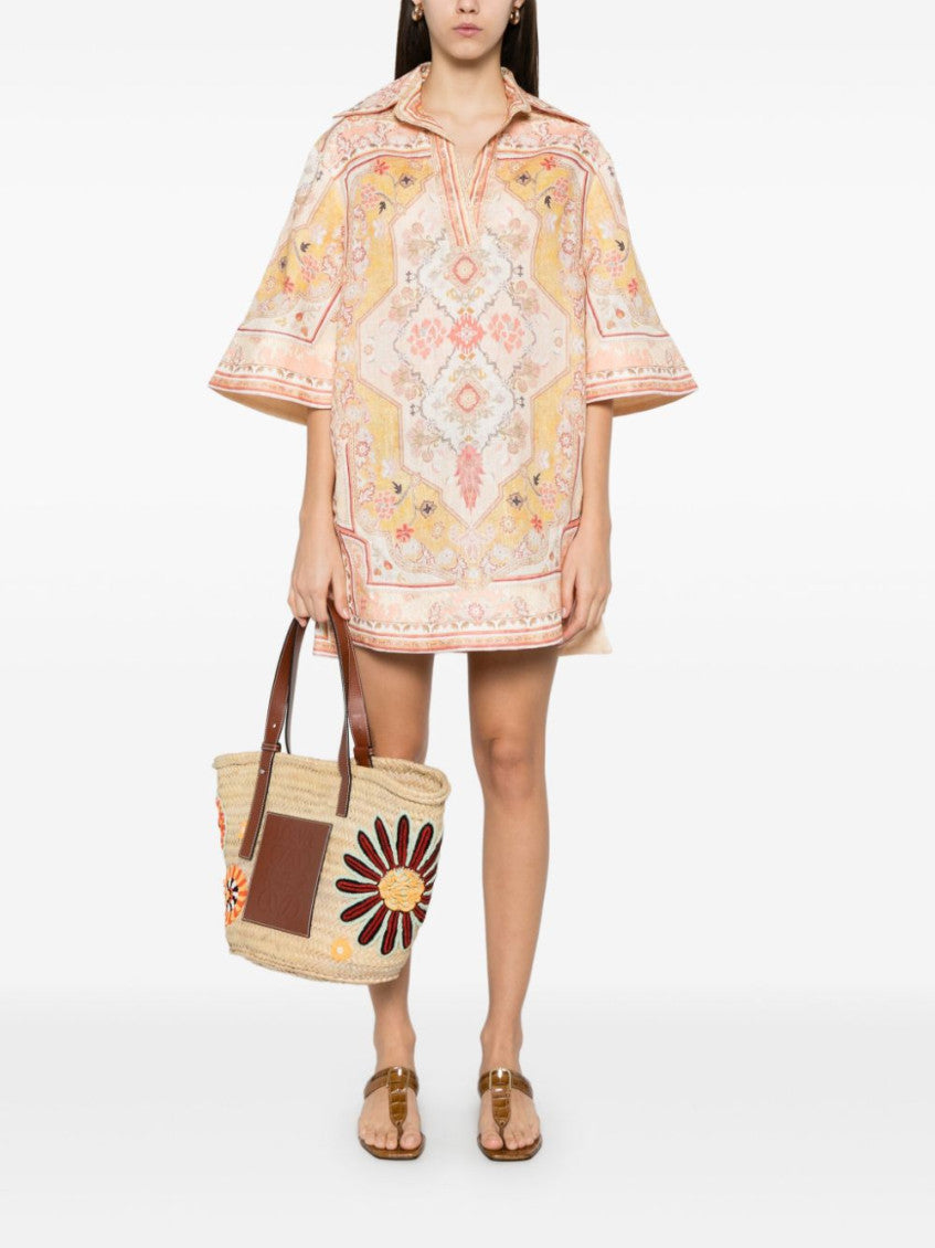 Beige Wylie Printed Tunic 4