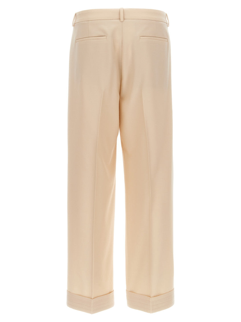 Beige Wool Pants 2