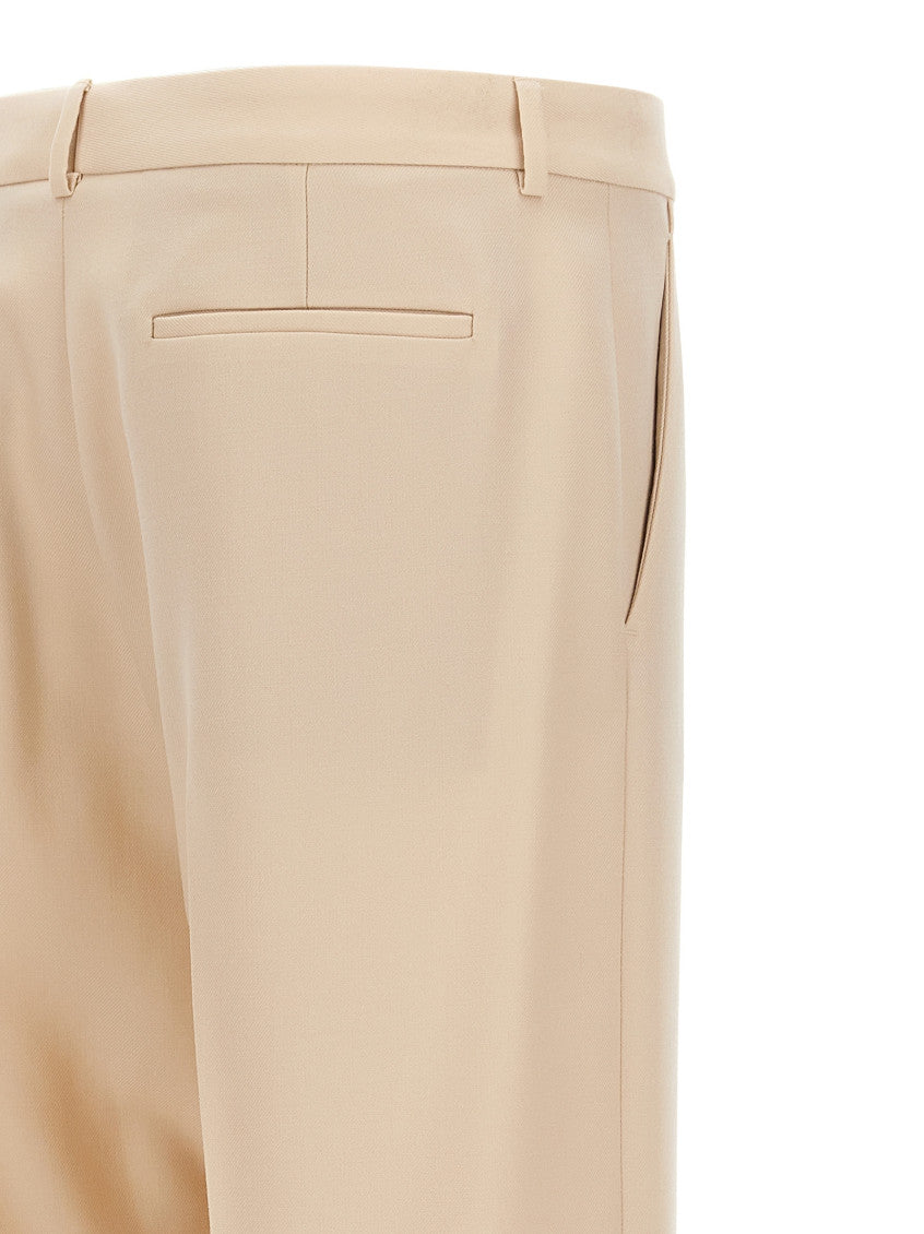 Beige Wool Pants 4