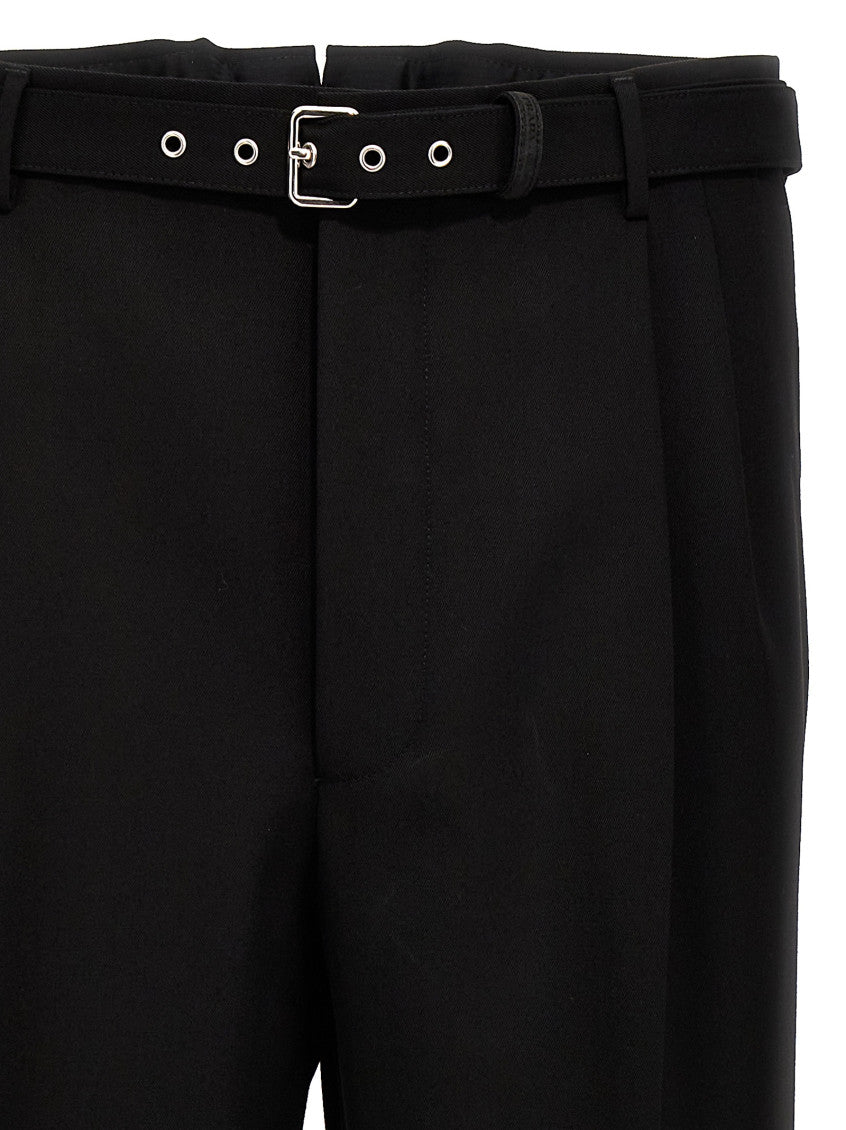 Black Wool tailored trousers 4