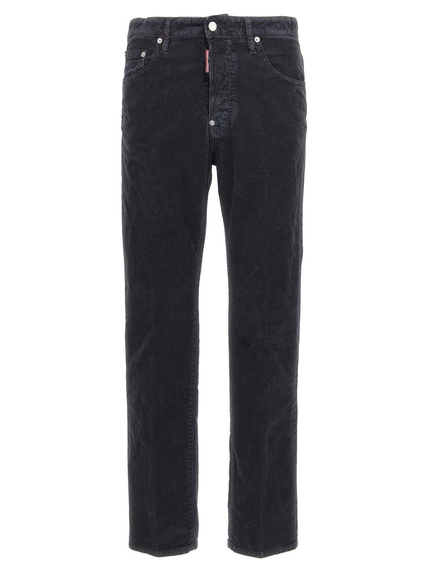 Blue Narrow Pants 1