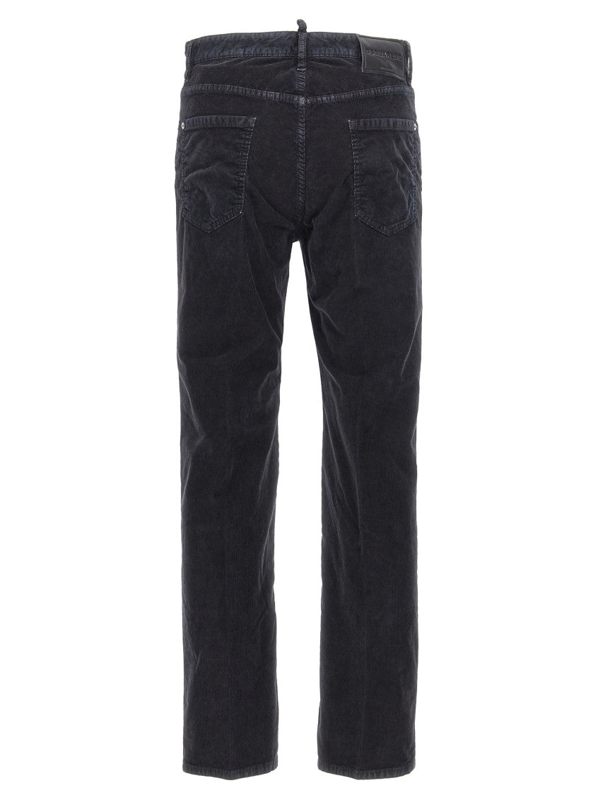 Blue Narrow Pants 2