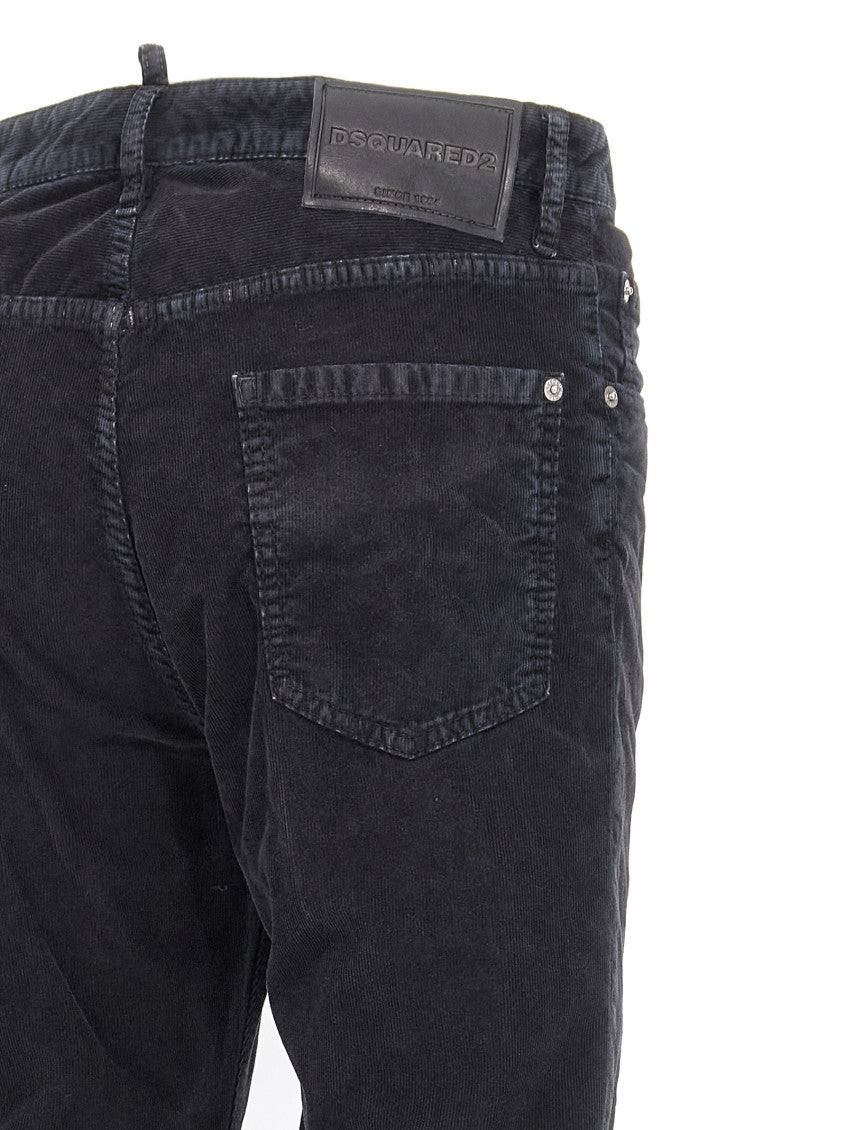 Blue Narrow Pants 4