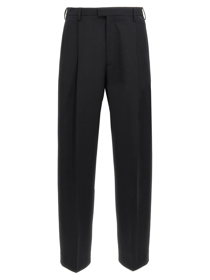 Black Straight Fit Pants 1