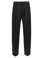 Black Straight Fit Pants 1