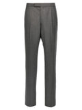 Grey Classic Narrow Fit Pants 1