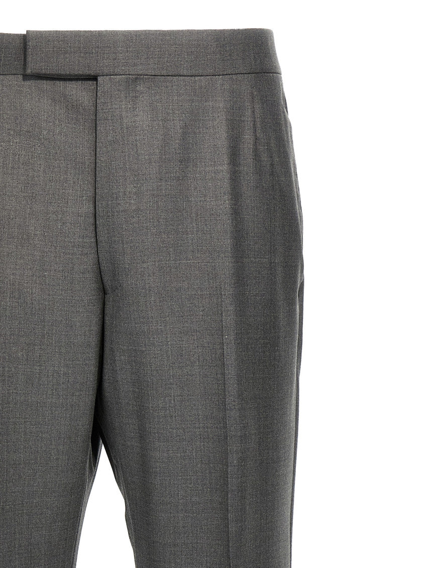 Grey Classic Narrow Fit Pants 3
