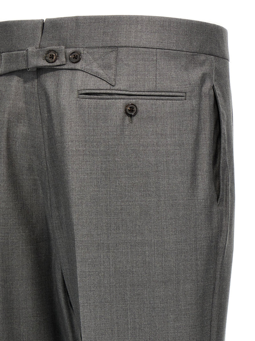 Grey Classic Narrow Fit Pants 4