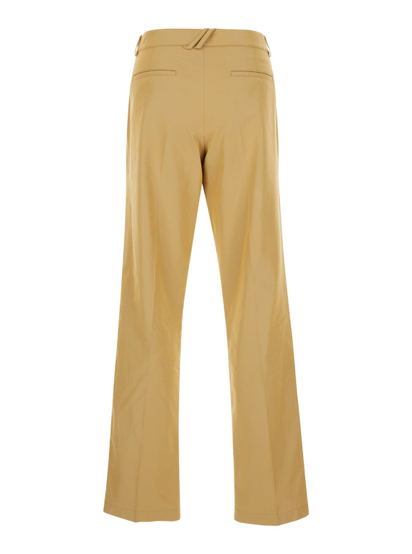 Beige Cotton trousers 2