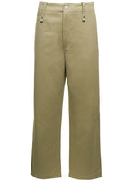 Beige Wide-Leg Pants 1