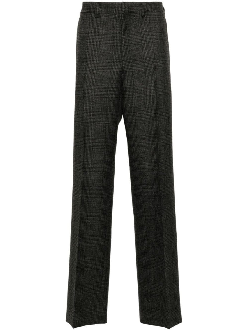 Dark Grey Cotton Trousers 1