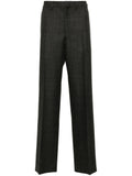 Dark Grey Cotton Trousers 1
